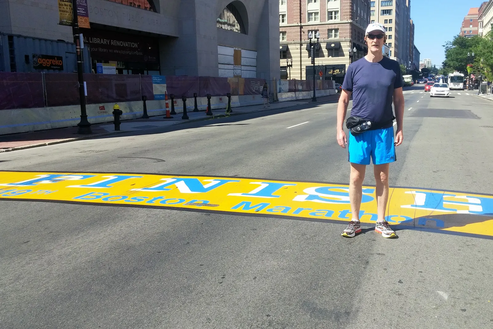 Boston Marathon Finish Line