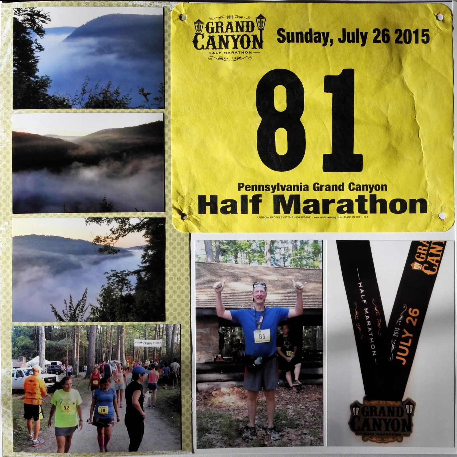 David's running book