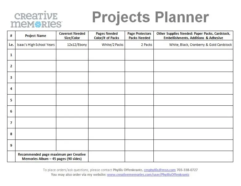 Project Planner