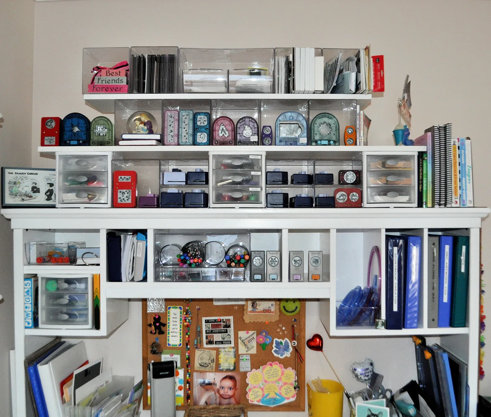 Scrapbooking organization