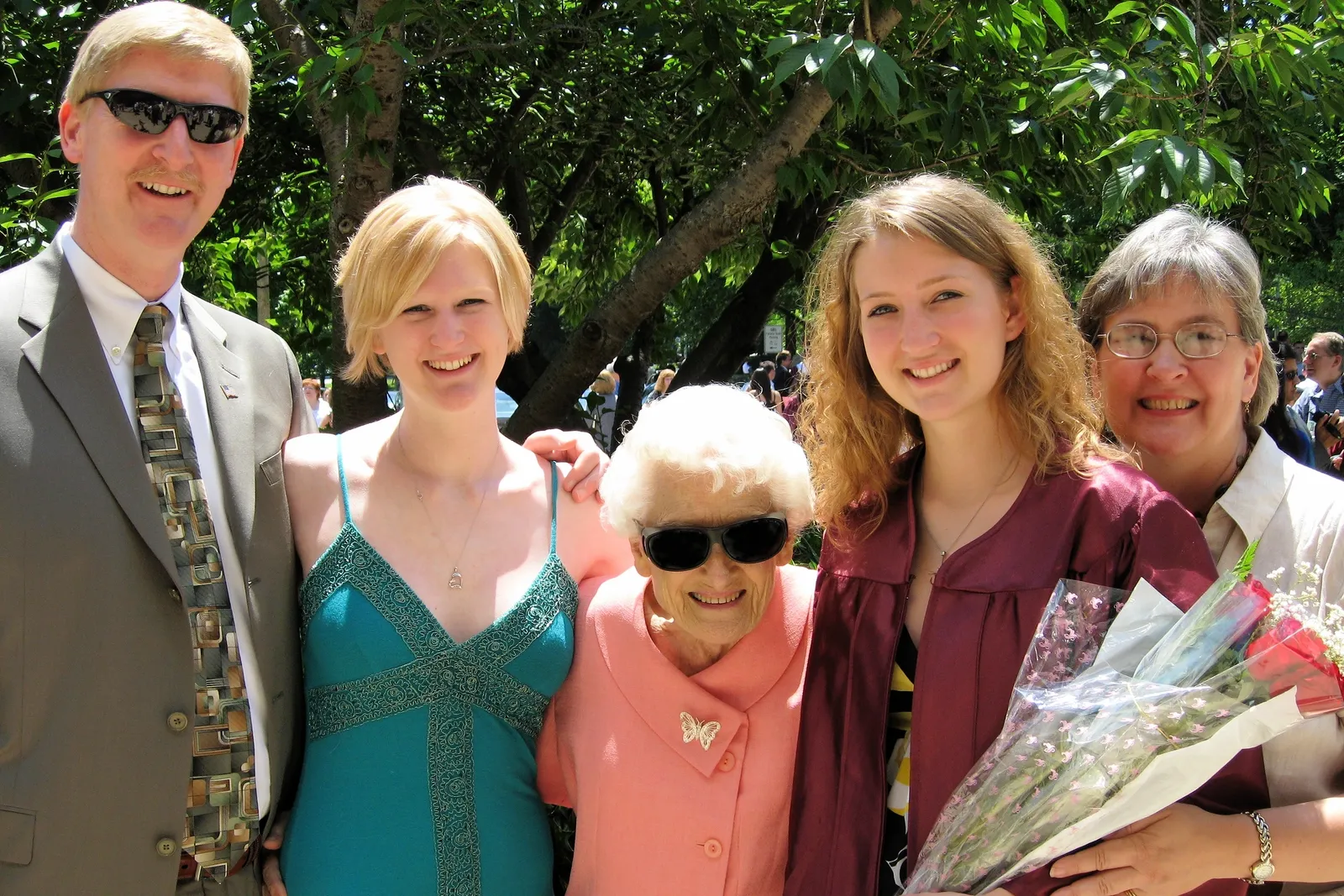 Becca's graduation