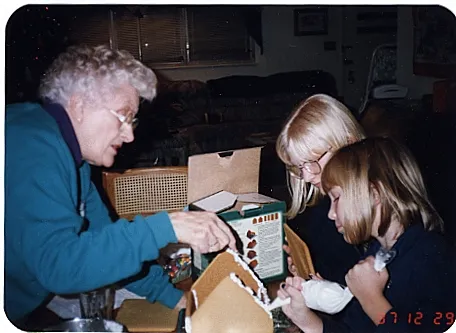 Making Gingerbread Houses